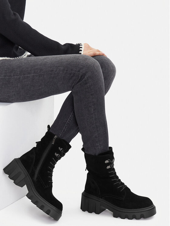 Badura Badura Schnürschuhe C-WFA3112-1Z Schwarz