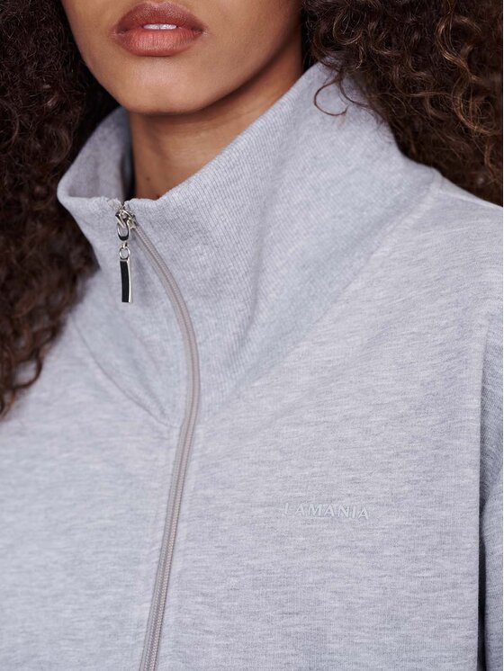 La Mania La Mania Felpa RIPPLE Grigio Classic Fit