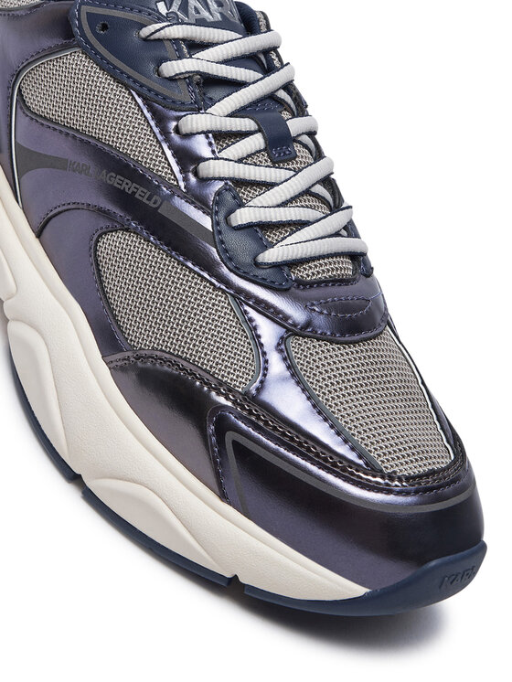 KARL LAGERFELD KARL LAGERFELD Sneakersy Komet KL56524M Tmavomodrá