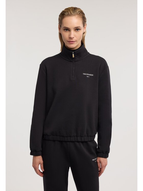 Trussardi Trussardi Bluza G8096000295N033 Czarny Regular Fit