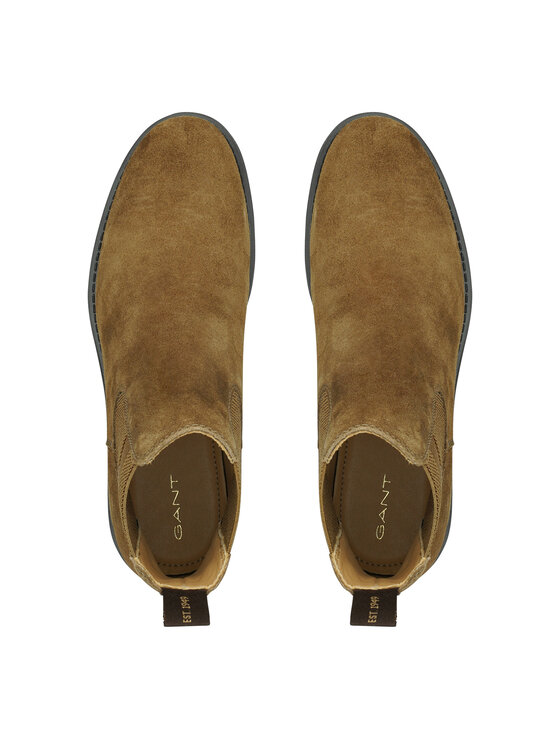 Gant Gant Kotníková obuv s elastickým prvkem 29653750 Khaki