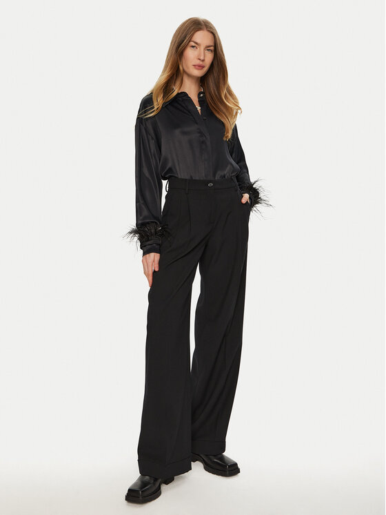 ACCESS FASHION ACCESS FASHION Košulja 44-7044-198 Crna Relaxed Fit