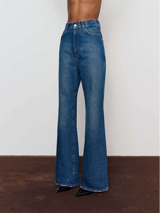La Mania La Mania Spodnie dresowe WENDY Niebieski Classic Fit