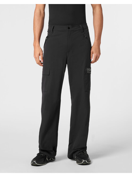 Plein Sport Plein Sport Cargo nohavice 22981 Čierna Cargo Fit