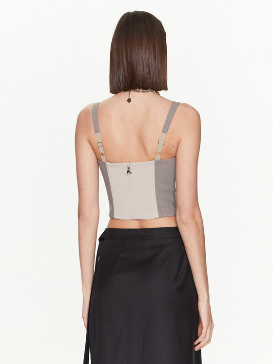 Patrizia Pepe Patrizia Pepe Marškinėliai 8C0589/A215-F1PZ Smėlio Slim Fit
