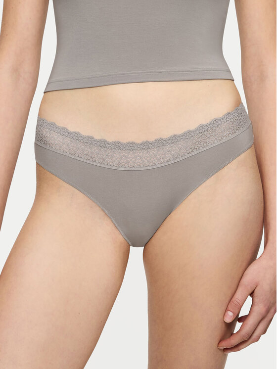Triumph Klasické nohavičky Feel of Modal 10214403 Sivá