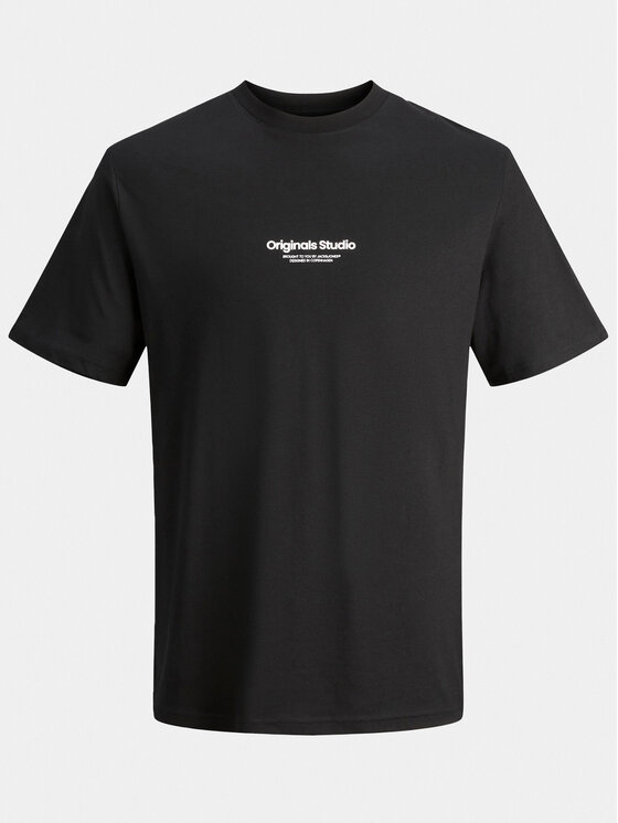 Jack&Jones Jack&Jones T-shirt Vesterbro 12240121 Crna Relaxed Fit