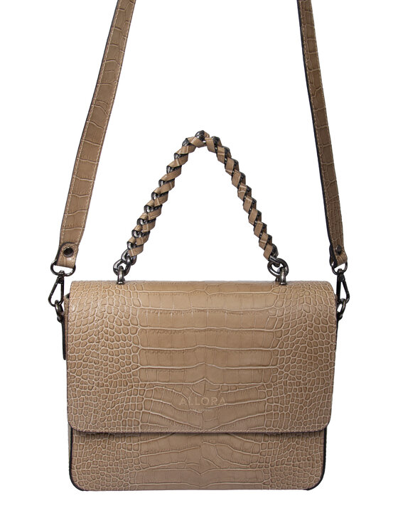 ALLORA BE UNIQUE ALLORA BE UNIQUE Borsa 100% leather Beige