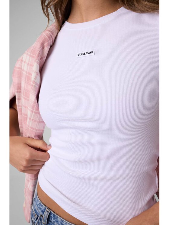 Guess Guess Top 184158 Bílá Classic Fit