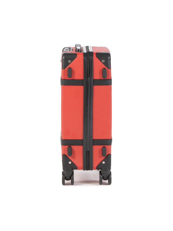 Valigia rigida piccola T5511-0 Rosso