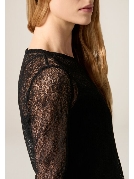 Oltre Oltre T-shirt G096J004707N033 Nero Slim Fit