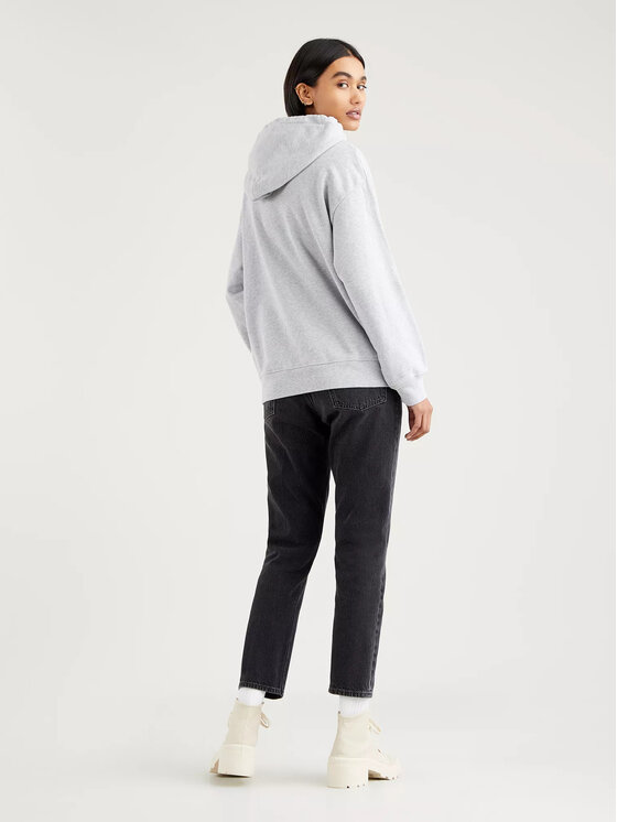 Levi's® Levi's® Bluza Levi's Graphic Standard Hoodie Szary Regular Fit