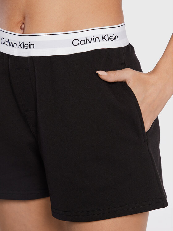 Calvin Klein Underwear Calvin Klein Underwear Pyžamové šortky 000QS6871E Čierna Regular Fit