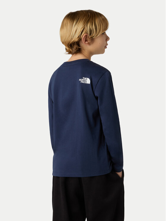 The North Face The North Face Blúzka Easy NF0A89J2 Tmavomodrá Regular Fit