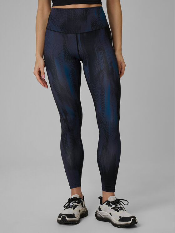 4F 4F Legginsy SOLAR PUNK Turkusowy Slim Fit