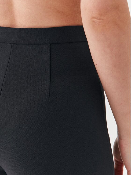 Elisabetta Franchi Elisabetta Franchi Pantaloni di tessuto PA-014-36E2-V320 Nero Wide Leg