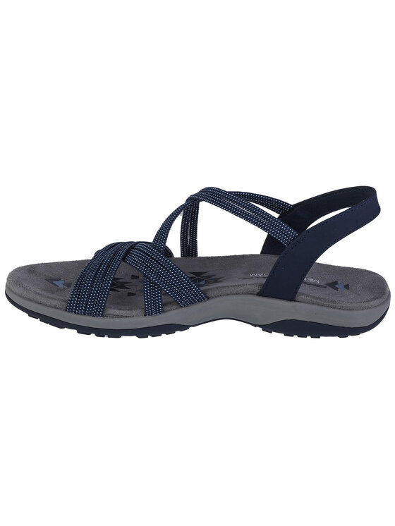Skechers Skechers Sandali Skechers Reggae Slim - Turn It Up Blu scuro
