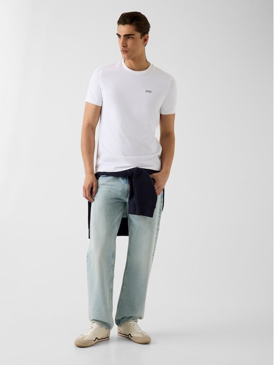 Guess Guess T-Shirt 180290 Biały Classic Fit