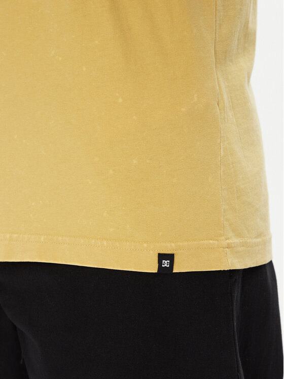 DC Shoes DC Shoes Póló ADYZT05460 Sárga Regular Fit