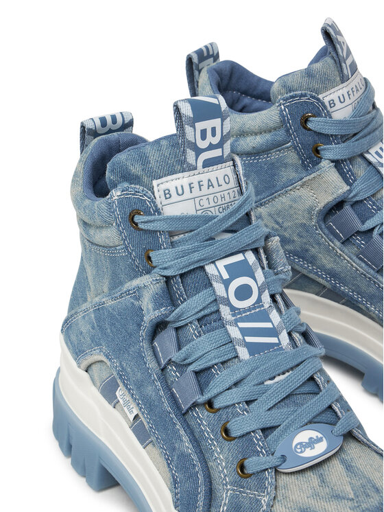 Buffalo Buffalo Scarponcini Aspha Nc Mid 1622566 Blu