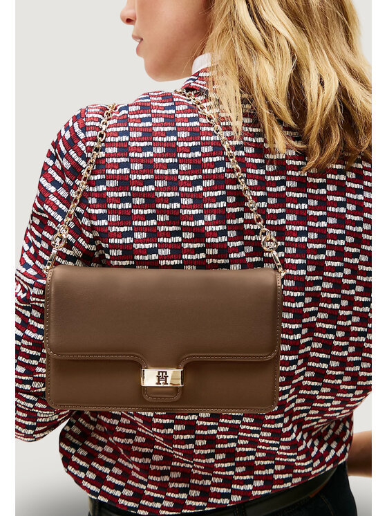 Tommy Hilfiger Tommy Hilfiger Borsetta TH HERITAGE CLUTCH Beige