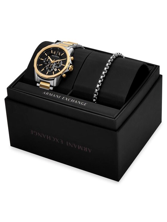 Armani Exchange Armani Exchange Zegarek Banks AX7148SET Srebrny