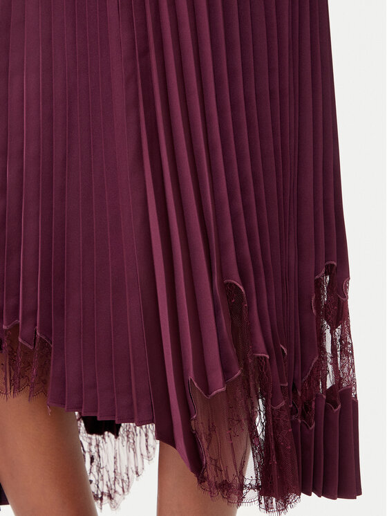 BOSS BOSS Plisēti svārki Velacey 50546594 Violets Regular Fit