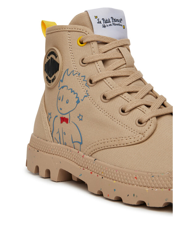 Palladium Palladium Schnürstiefeletten Pampa-Petit Prince 74449-286-M Beige