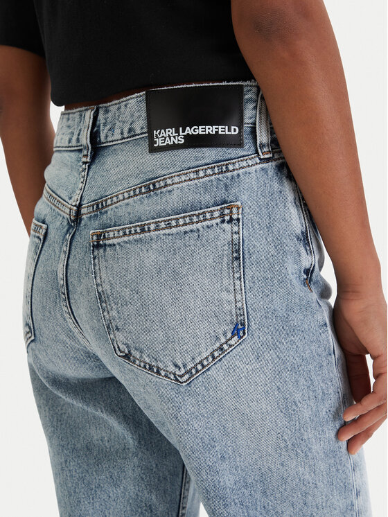 Karl Lagerfeld Jeans Karl Lagerfeld Jeans Traperice B1W10070 Plava Straight Fit