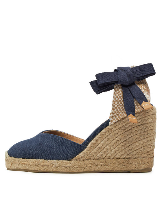Castañer Castañer Espadryle Chiara/8/002 021669 Niebieski