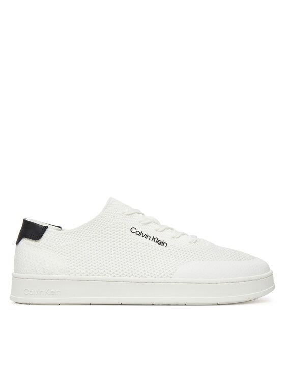 Férfi Sportcipők Calvin Klein, Méret: 41, Fehér, Low Top Lace Up Knit HM0HM01726