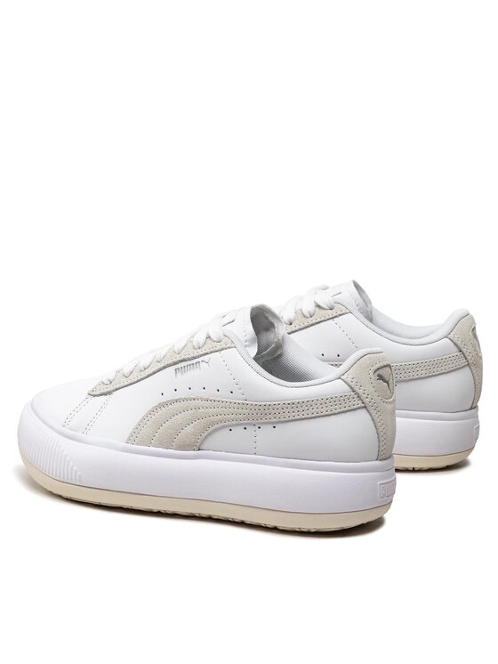 Puma platform white clearance suede