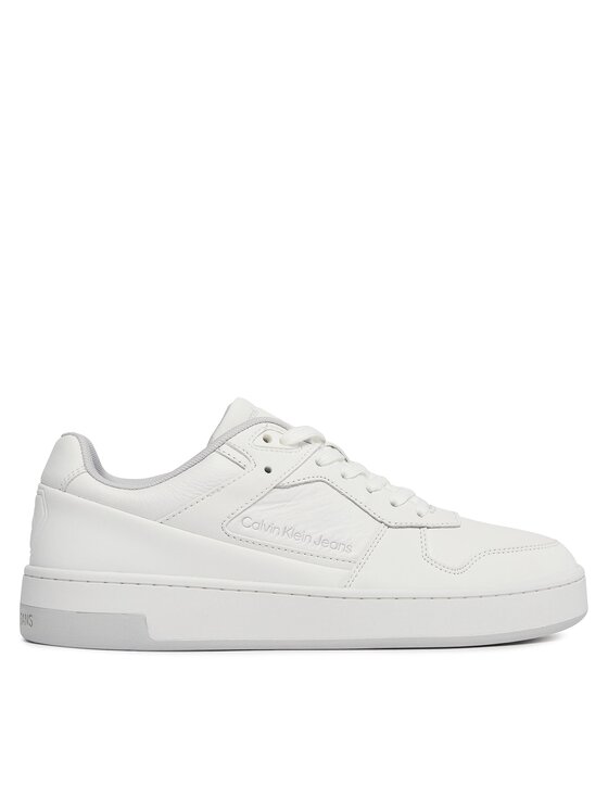 Calvin Klein Jeans Calvin Klein Jeans Tossud Basket Cupsole Low Lth In Sat YM0YM00867 Valge