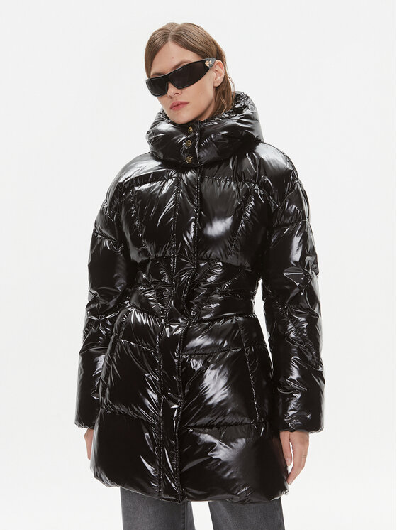 PINKO PINKO Geacă de iarnă Copyright 101595 A00N Negru Regular Fit