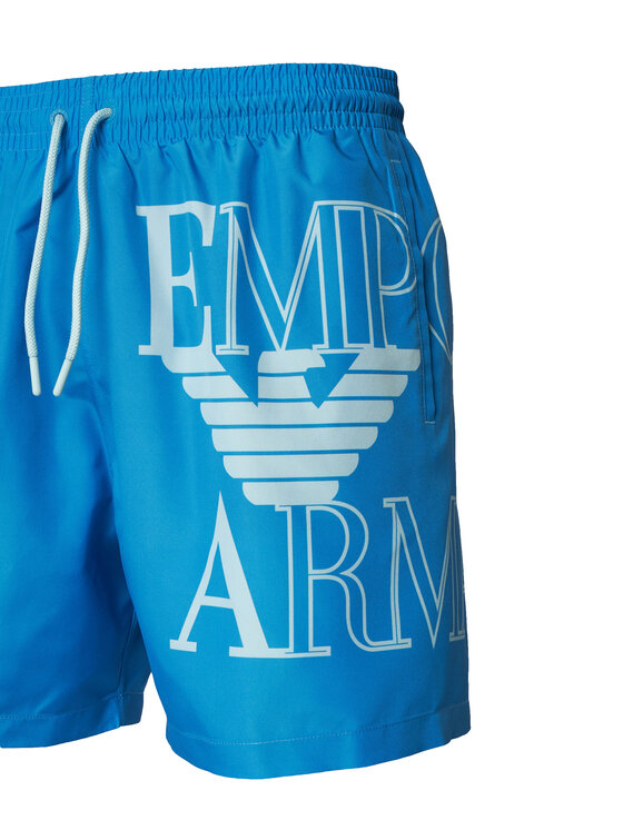 Emporio Armani Emporio Armani Szorty kąpielowe EM000583 AF20434 UB025 Niebieski Regular Fit