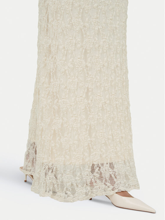 ONLY ONLY Maxi krilo Albina 15372797 Svetlo bež Slim Fit