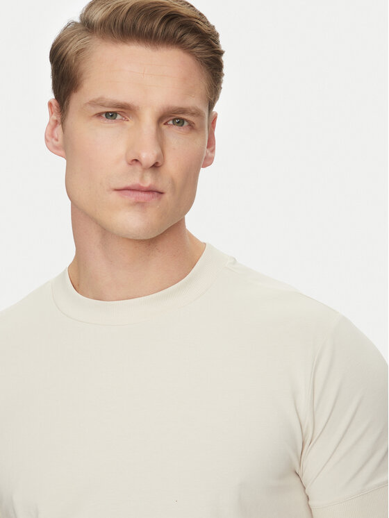 JOOP! Jeans JOOP! Jeans Тишърт 30044716 Бежов Modern Fit