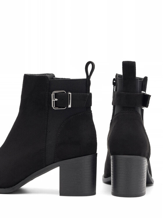 Clara Barson Clara Barson Botki MYRA WS14438-19 Czarny