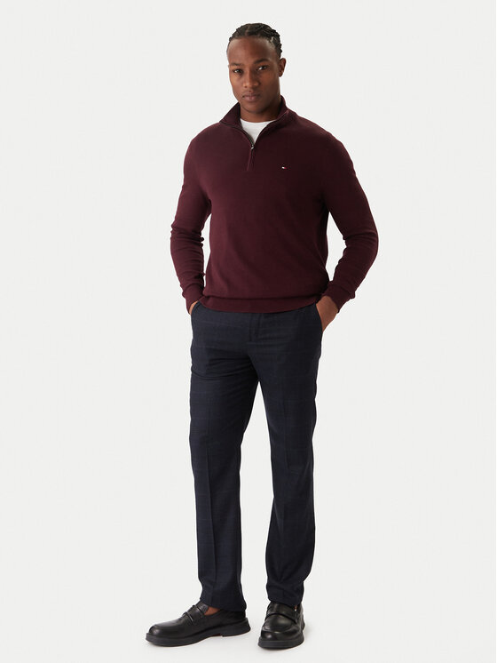 Tommy Hilfiger Tommy Hilfiger Пуловер Essential MW0MW37331 Бордо Regular Fit
