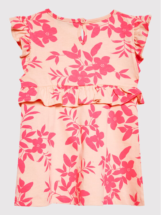 United Colors Of Benetton United Colors Of Benetton Sukienka letnia 3HD3GV005 Różowy Regular Fit