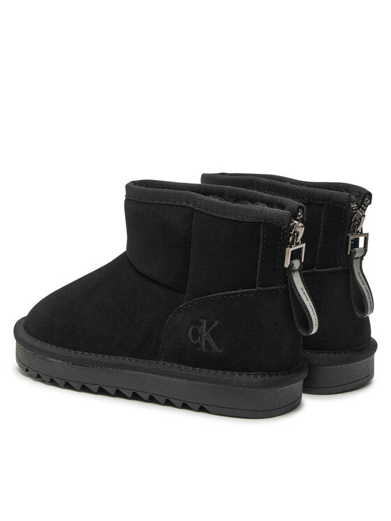 Calvin Klein Jeans Calvin Klein Jeans Μπότες Χιονιού Fur Boot V3A5-81036-0187 S Μαύρο