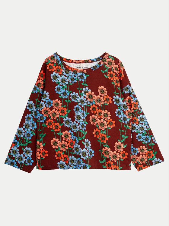Mini Rodini Blúzka Daisys 2472012500 Farebná Relaxed Fit