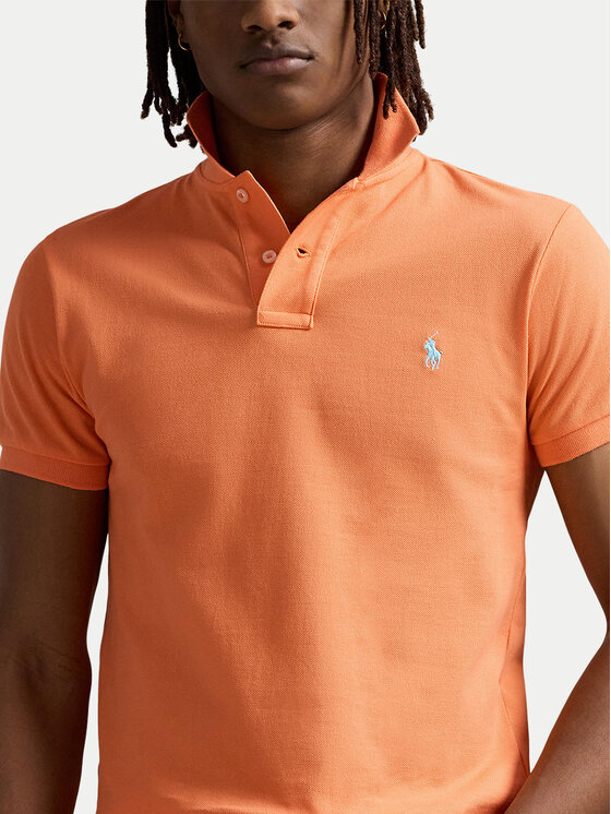 Polo Ralph Lauren Polo Ralph Lauren Polokošeľa 710536856448 Oranžová Slim Fit