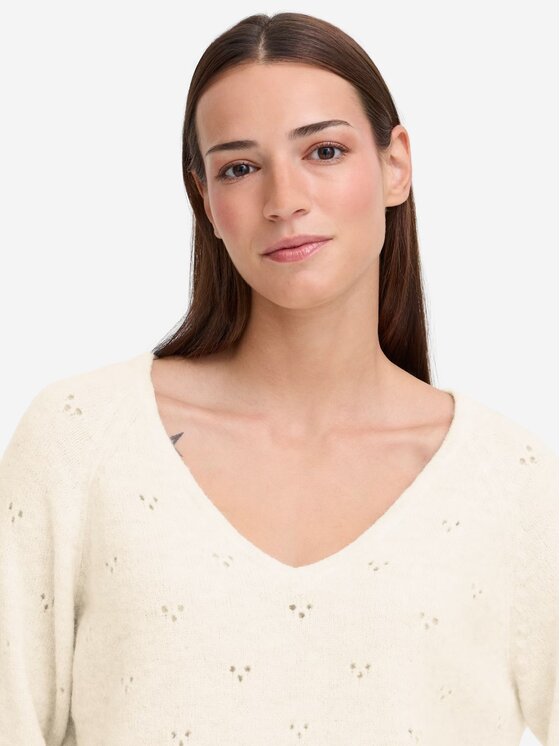 b.young b.young Maglione Maglia bymonna vneck jumper Beige Comfort Fit