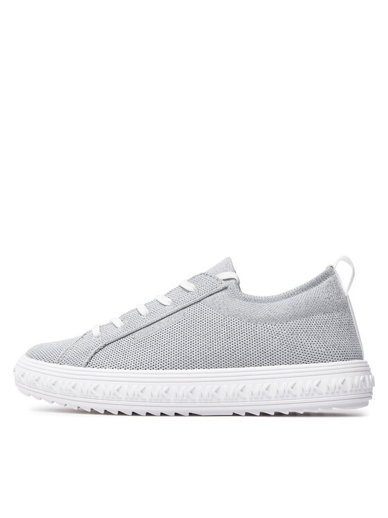 MICHAEL Michael Kors MICHAEL Michael Kors Sneakersy Grove Metallic 43S4GVFS2D Srebrny