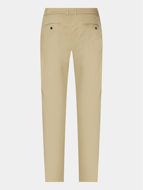 Lindbergh Lindbergh Chinosy 30-005044 Beżowy Slim Fit