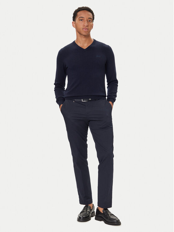 Guess Guess Džemperis M5YR27 Z0122 Tumši zils Slim Fit