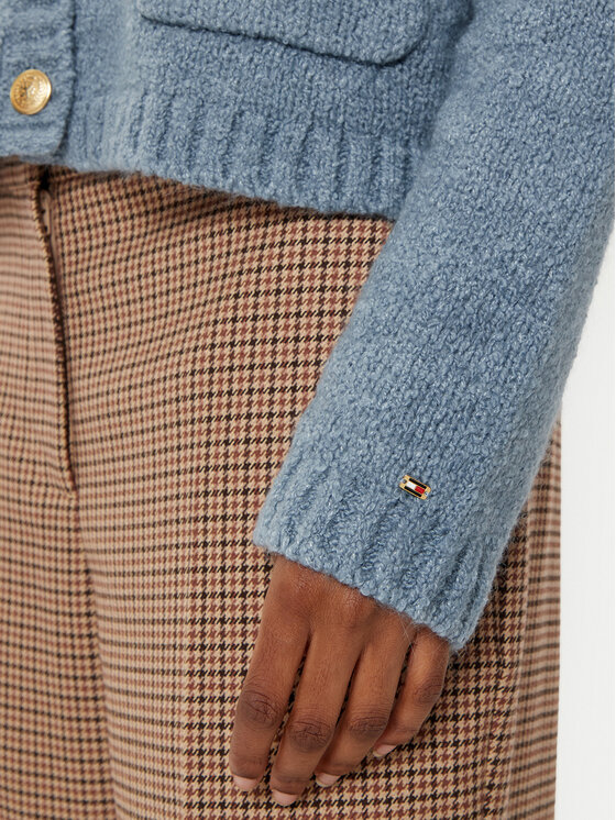 Tommy Hilfiger Tommy Hilfiger Кардиган WW0WW44473 Голубий Regular Fit