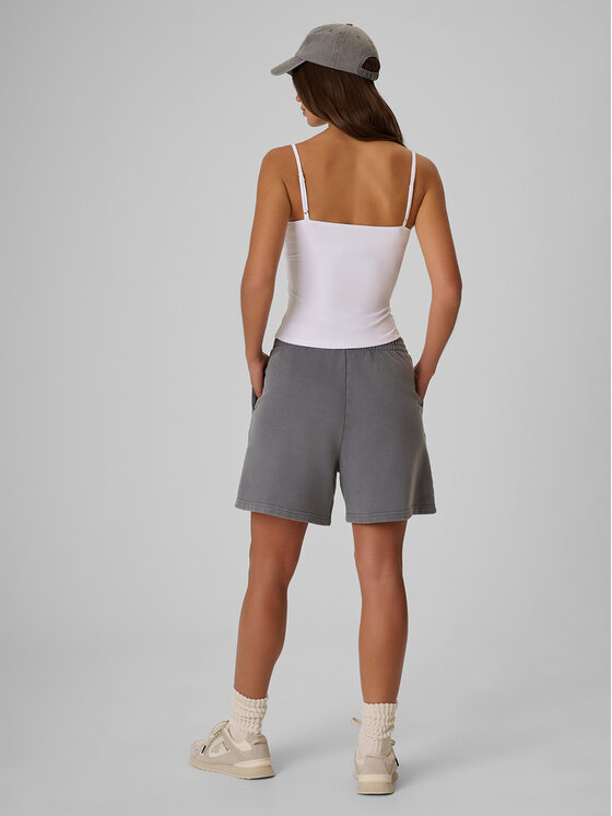 4F 4F Szorty materiałowe FOB SUMMER Szary jasny Regular Fit