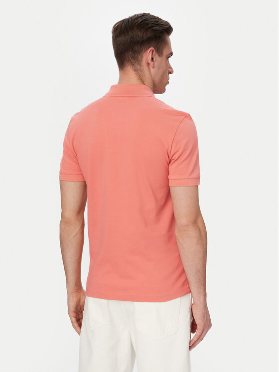 BOSS BOSS Polokošile Passenger 50507803 Světle červená Slim Fit